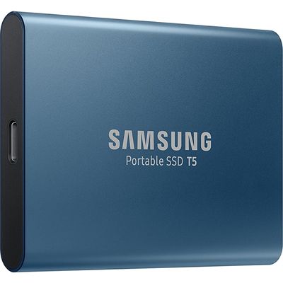 SAMSUNG SSD T5 Portabil 500GB USB 3.1 Albastru