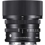Sigma45mmObiectivFotoMirrorlessF28DGHSMContemporaryMonturaPanasonicL