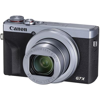 Canon PowerShot G7 X Mark III Aparat Foto Compact 20MP 4K Argintiu
