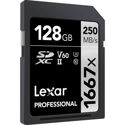 Lexar High-Performance 1667x 128GB SDXC UHS-II