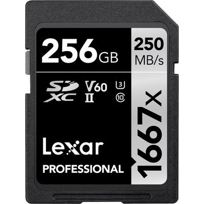 Lexar High-Performance 1667x 256GB SDXC UHS-II