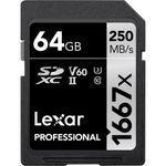 Lexar High-Performance 64GB 1667x SDXC UHS-II