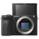 SonyAlphaA6600AparatFotoMirrorless242MP4KBodyNegru