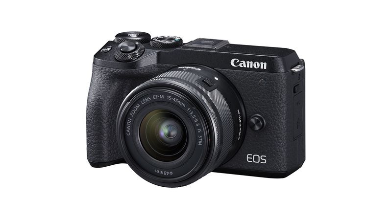 Canon EOS M6 MK II Aparat Foto Mirrorless 32.5MP 4K Kit cu
