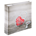 Hama-Rustico-Memo-Album-200-Fotografii-10x15-cm-Metal-Heart
