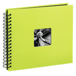 Hama-Fine-Art-Album-Foto-cu-Spirala-50-Pagini-Negre-28-x-24cm--Green-Kiwi