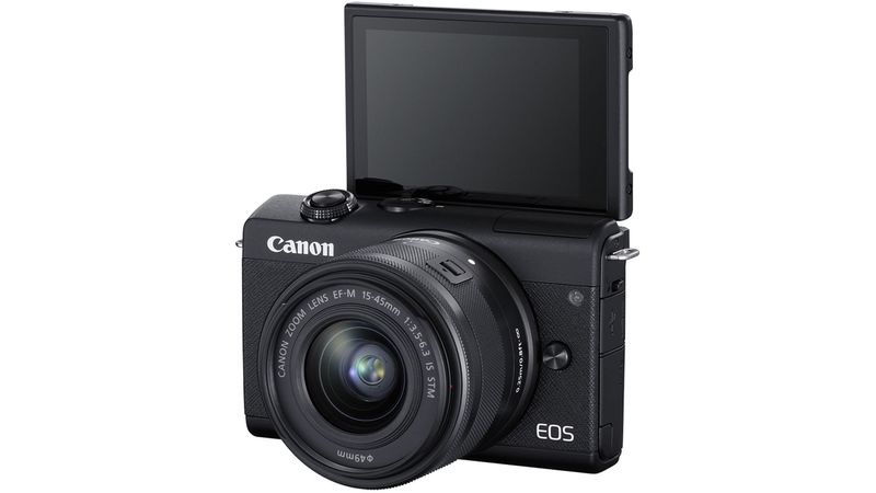 Canon EOS M200 Aparat Foto Mirrorless 24.1MP 4K Kit cu Obiectiv 15