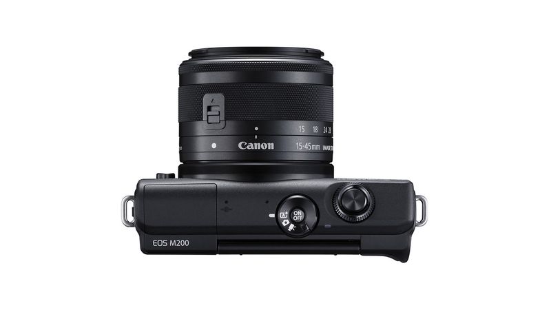 Canon EOS M200 Aparat Foto Mirrorless 24.1MP 4K Kit cu