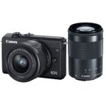 CanonEOSM200AparatFotoMirrorless241MP4KKitcuObiectiv55200mmF4563IS1545mmF3563Negru