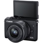 CanonEOSM200AparatFotoMirrorless241MP4KKitcuObiectiv55200mmF4563IS1545mmF3563Negru