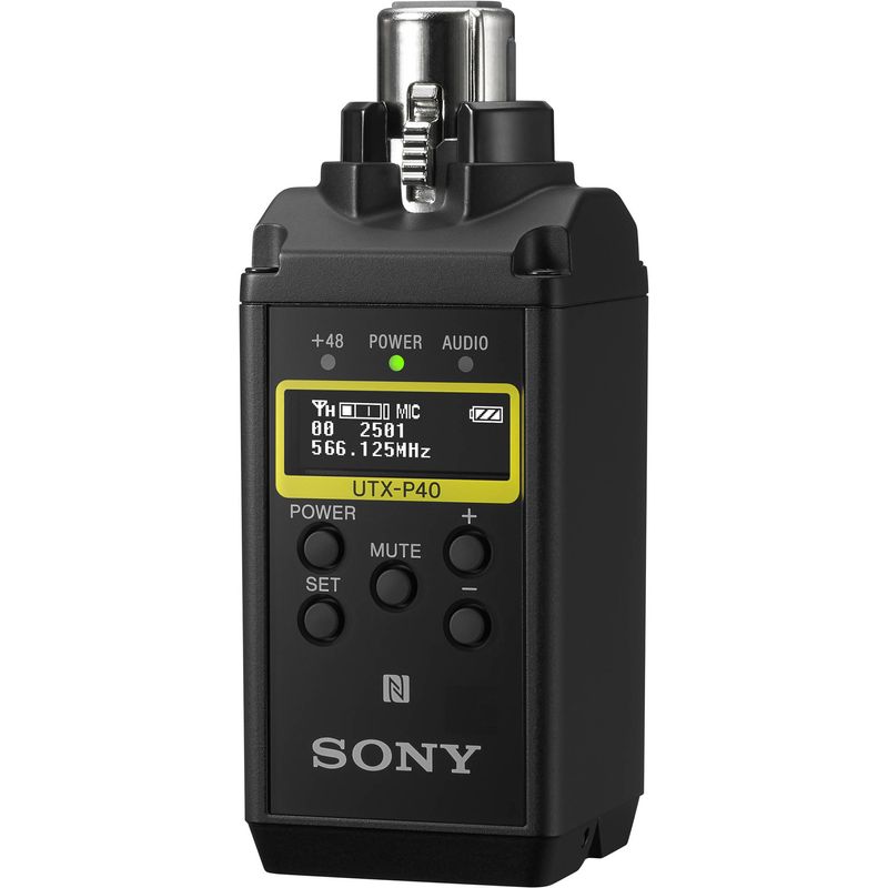 Sony-UTX-P40-K33-Transmitator-Plug-on-XLR