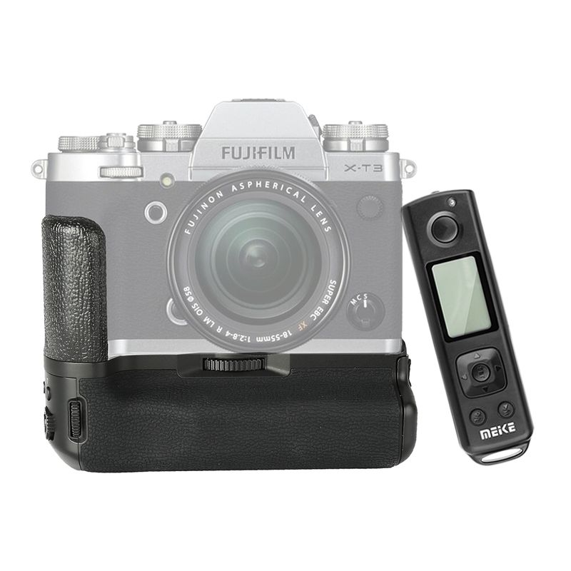 Meike Mk Xt3 Pro Grip Cu Telecomanda Pentru Fujifilm X T3 F64ro F64ro 