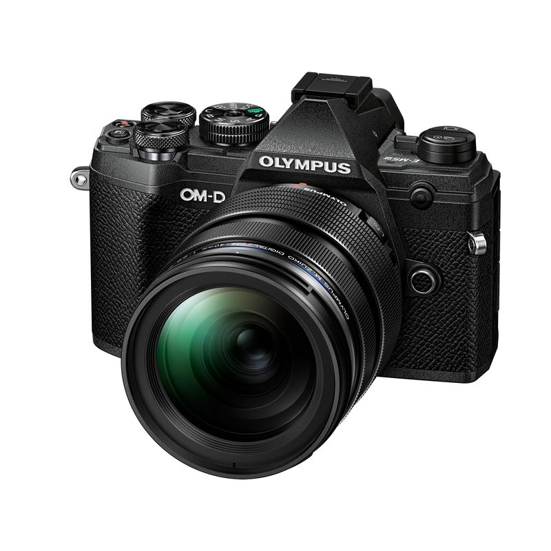 Olympus-OM-D-E-M5-Mark-III-Aparat-Foto-Mirrorless-MFT-Kit-cu-Obiectiv-12-40mm-f--2.8-PRO-NegruNegru