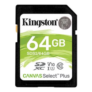 Kingston Canvas Select Plus Card SDXC 64GB Class 10