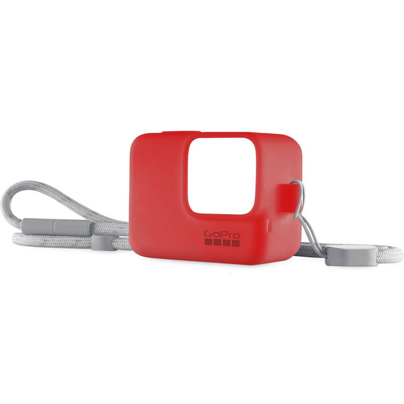 GoPro-Sleeve---Lanyard--pentru-GoPro-HERO567-Firecracker-Red