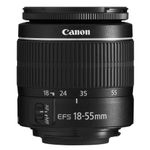 CanonEOS250DKitcuObiectivEFS1855mmDCNegru