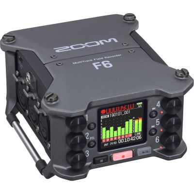 ZOOM F6 Recorder Audio Portabil Multi Track