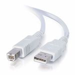 Impuls Cablu Imprimanta USB-A/ USB-B 1.8m Alb