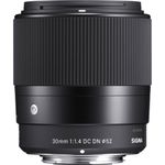 Sigma30mmObiectivFotoMirrorlessF14DNMonturaSonyE