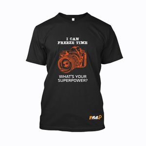 Tricou I Can Freeze Time M Negru