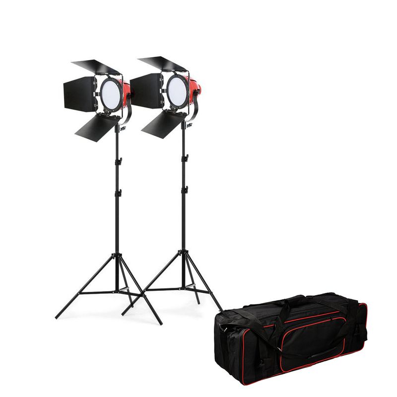 Kathay-LED-Red-Head-Light-Kit-2-Mandarine-Led-cu-Stative-si-Husa