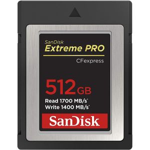 SanDisk Extreme PRO CFexpress Type B Card Memorie 512GB