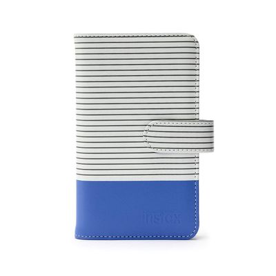 Fujifilm Instax La Porta Mini Striped Album Foto Cobalt Blue