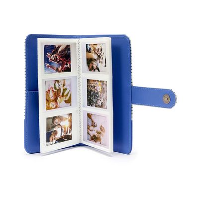 Fujifilm Instax La Porta Mini Striped Album Foto Cobalt Blue