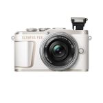 OlympusEPL10AparatFotoMirrorless161MPFullHDKitObiectiv1442mmPancakeWhite