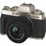 FujifilmXT200AparatFotoMirrorless242MPKitcuObiectiv1545mmChampagneGold