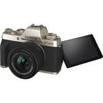 FujifilmXT200AparatFotoMirrorless242MPKitcuObiectiv1545mmChampagneGold