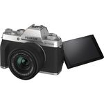FujifilmXT200AparatFotoMirrorless242MPKitcuObiectiv1545mmSilver