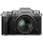 Fujifilm X-T4 Aparat Foto Mirrorless Kit cu Obiectiv 18-55 mm F2.8-4 Argintiu