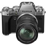 FujifilmXT4AparatFotoMirrorlessKitcuObiectiv1855mmF284Argintiu