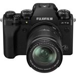 FujifilmXT4AparatFotoMirrorlessKitcuObiectiv1855mmF284Negru