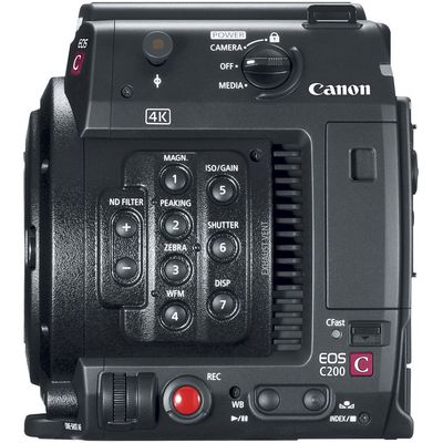 Canon EOS C200 Body Camera Cinema Profesionala 4K plus Card de Memorie CF 128 GB