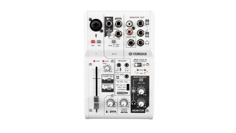 Yamaha AG03 Mixer Audio Analog 3 Canale USB - F64.ro - F64.ro
