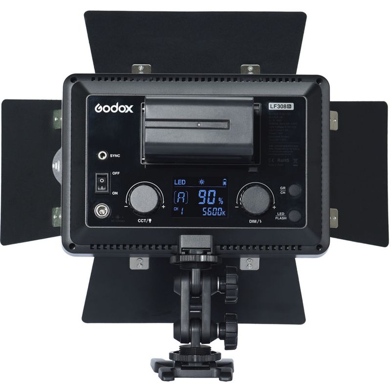 Godox-LF308BI-Lampa-Video-LED-Bicolora-cu-Functie-Flash.5