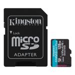 Kingston Canvas Go! Plus Card MicroSDXC 128GB U3 V30 + AdaptorSD