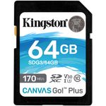 Kingston Canvas Go! Plus Card de Memorie SDXC 64GB UHS-I