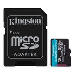 Kingston Canvas Go! Plus Card MicroSD 256GB U3 V30 + Adaptor