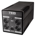TEDUPSExpert1300VA750WLineInteractivecuStabilizator4IesiriSchukosiDisplayLCD