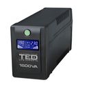 TED UPS Expert 1600VA / 900W Line Interactive cu Stabilizator 4 Iesiri Schuko si Display LCD