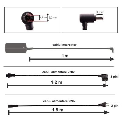 Alimentator Monitor LG 19V 2.1A 40W