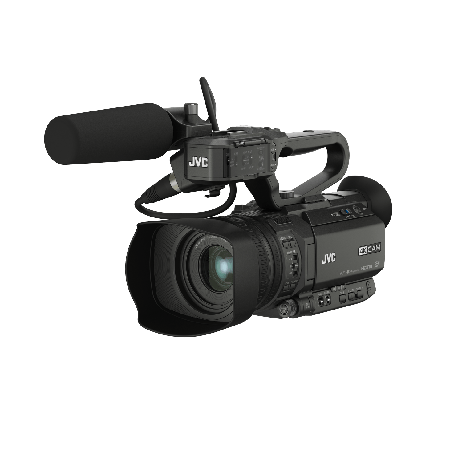 Blame peak Team up with JVC GY-HM250E Camera Video 4K Live Streaming - F64.ro