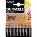 Duracell Ultra Baterii AAA R3 Set 8 bucati