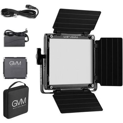 GVM 560AS Bi-Color Lampa Video Kit cu Smart Control WiFi Mobile App