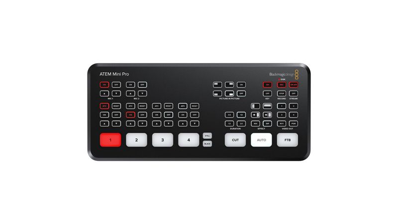 Blackmagic ATEM Mini Pro Switcher Video HDMI