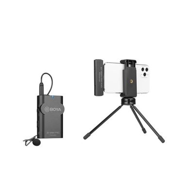 Boya BY-WM4 BY-WM4 Pro-K3 Linie Wireless 2.4Ghz cu Microfon Lavaliera TX+RX pentru iOS