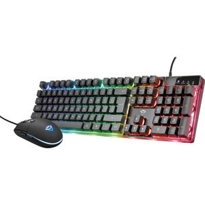 Trust GXT 838 Azor Combo Kit Gaming Tastatura si Mouse Negru